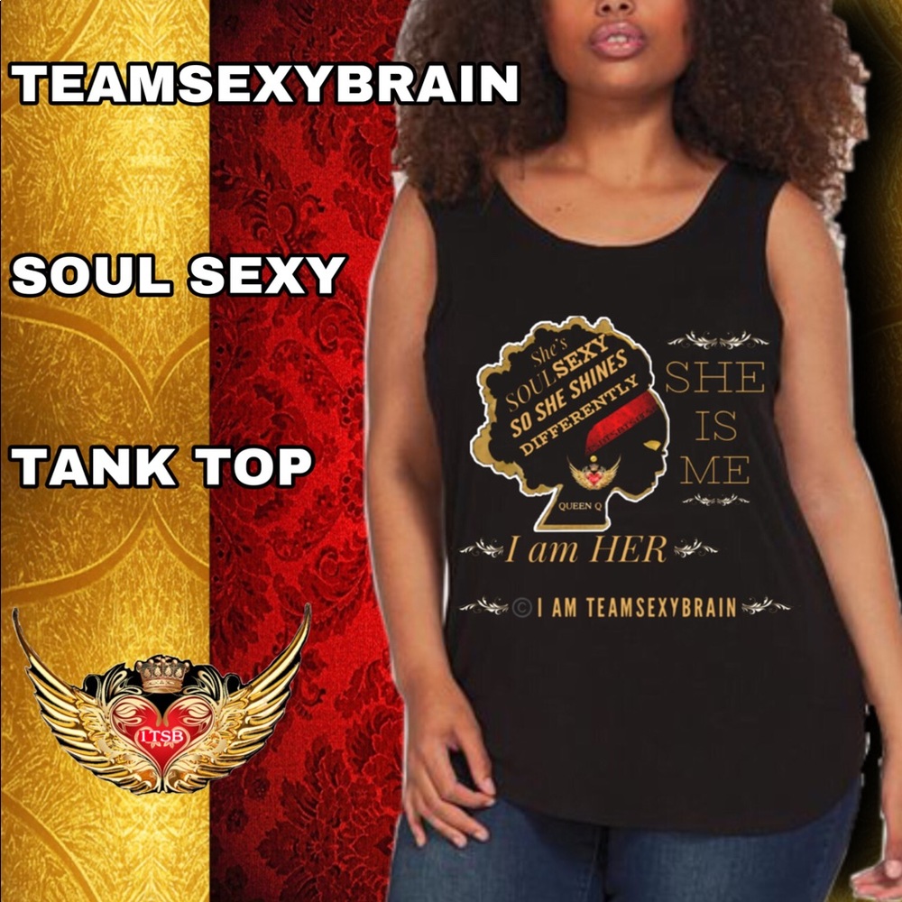 TeamSexyBrain Soul Sexy Tank Top / Customized Item / Time Restraints / On Demand